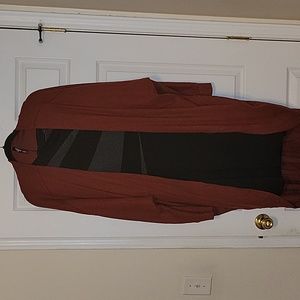 3/4 sleeve long cardigan sweater